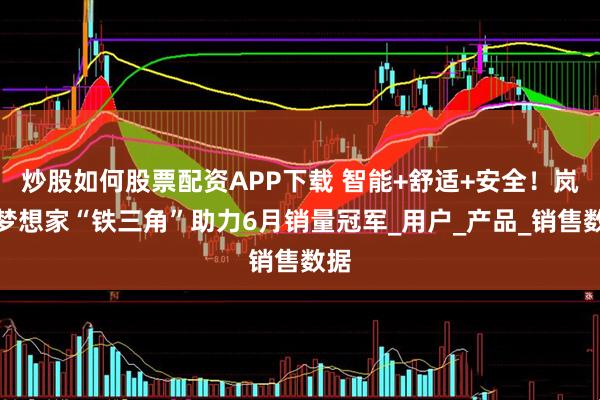 炒股如何股票配资APP下载 智能+舒适+安全！岚图梦想家“铁三角”助力6月销量冠军_用户_产品_销售数据
