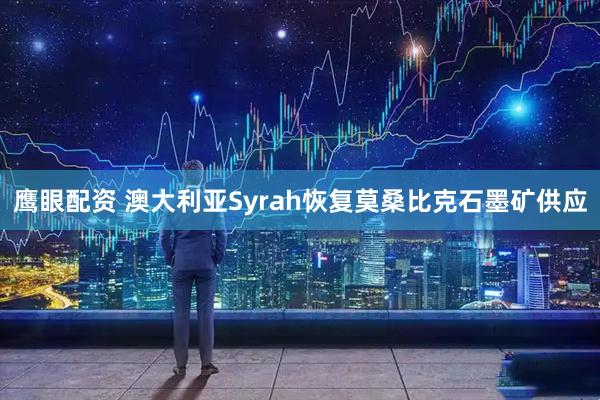 鹰眼配资 澳大利亚Syrah恢复莫桑比克石墨矿供应
